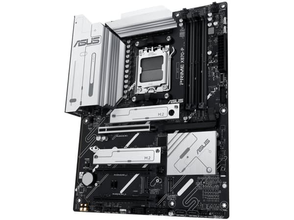 ASUS PRIME X870-P - Hovedkort - ATX - Socket AM5 - AMD X870 Chipset - USB4, USB 3.2 Gen 2, USB-C 3.2 Gen2, USB 3.2 Gen 1 - 2.5 Gigabit LAN - innbygd