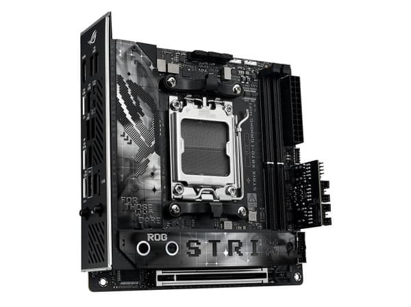 ASUS ROG STRIX X870-I GAMING WIFI - Hovedkort - mini-ITX - Socket AM5 - AMD X870 Chipset - USB4, USB 3.2 Gen 2, USB-C 3.2 Gen2, USB 3.2 Gen 1 - Wi-Fi