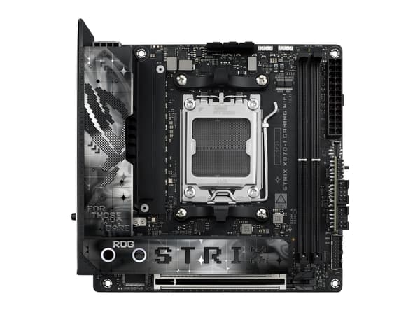 ASUS ROG STRIX X870-I GAMING WIFI - Hovedkort - mini-ITX - Socket AM5 - AMD X870 Chipset - USB4, USB 3.2 Gen 2, USB-C 3.2 Gen2, USB 3.2 Gen 1 - Wi-Fi
