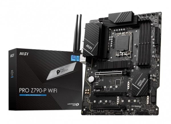 MSI PRO Z790-P - Hovedkort - ATX - LGA1700-sokkel - Z790 Chipset - USB 3.2 Gen 1, USB 3.2 Gen 2, USB-C 3.2 Gen2, USB-C 3.2 Gen 2x2 - 2.5 Gigabit LAN
