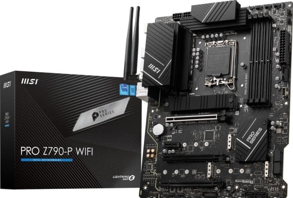 MSI PRO Z790-P - Hovedkort - ATX - LGA1700-sokkel - Z790 Chipset - USB 3.2 Gen 1, USB 3.2 Gen 2, USB-C 3.2 Gen2, USB-C 3.2 Gen 2x2 - 2.5 Gigabit LAN