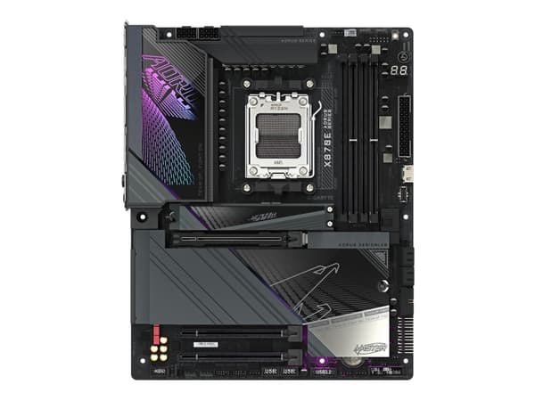 GIGABYTE X870E AORUS MASTER, AMD, Sokkel AM5, AMD Ryzen 7000 Series, AMD Ryzen 8000 Series, AMD Ryzen 9000 Series, Sokkel AM5, 256 GB, DDR5-SDRAM