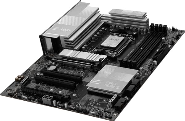 MSI PRO X870-P WIFI, AMD, Sokkel AM5, AMD Ryzen™ 7, Sokkel AM5, DDR5-SDRAM, SIM-muisti, DIMM