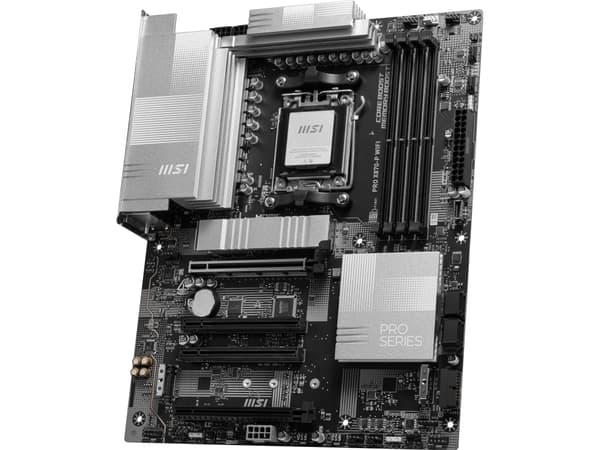 MSI PRO X870-P WIFI, AMD, Sokkel AM5, AMD Ryzen™ 7, Sokkel AM5, DDR5-SDRAM, SIM-muisti, DIMM
