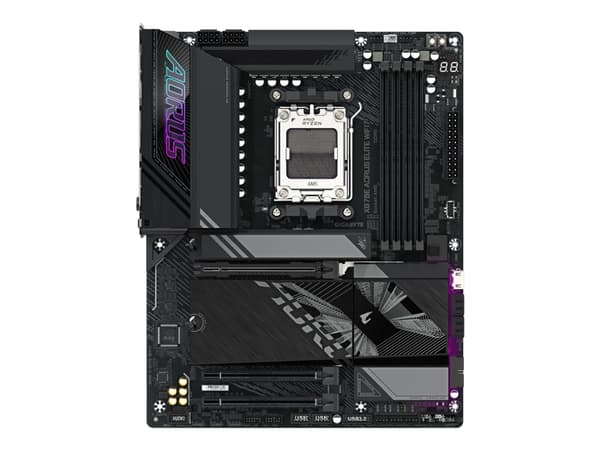 GIGABYTE X870E A ELITE WIFI7, AMD, Sokkel AM5, AMD Ryzen™ 7, Sokkel AM5, 256 Gt, DDR5-SDRAM -muisti