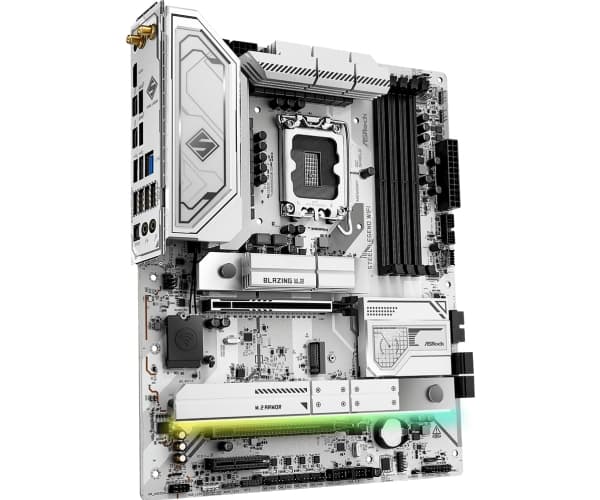 ASRock Z890 STEEL LEGENd WiFi - Hovedkort - ATX - LGA1851-sokkel - Z890 Chipset - USB4, USB-C 3.2 Gen 2x2, USB 3.2 Gen 2, USB 3.2 Gen 1 - 2.5 Gigabit