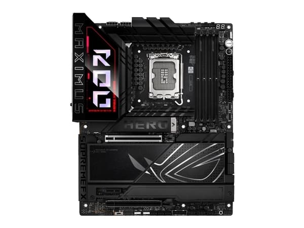 ASUS ROG MAXIMUS Z890 HERO - Hovedkort - ATX - LGA1851-sokkel - Z890 Chipset - USB4, USB 3.2 Gen 1, USB-C 3.2 Gen2, USB 3.2 Gen 2 - Wi-Fi 7, Bluetoot