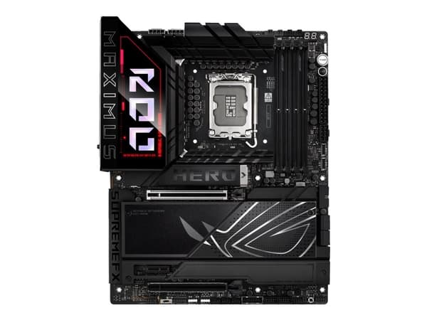 ASUS ROG MAXIMUS Z890 HERO - Hovedkort - ATX - LGA1851-sokkel - Z890 Chipset - USB4, USB 3.2 Gen 1, USB-C 3.2 Gen2, USB 3.2 Gen 2 - Wi-Fi 7, Bluetoot