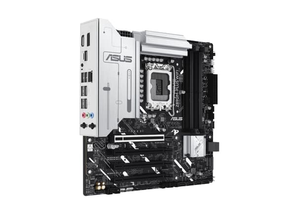 ASUS PRIME Z890M-PLUS WIFI - Hovedkort - micro ATX - LGA1851-sokkel - Z890 Chipset - USB-C 3.2 Gen 2x2, USB 3.2 Gen 2, USB 3.2 Gen 1, USB-C 3.2 Gen 1