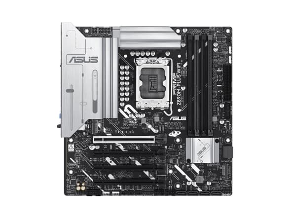 ASUS PRIME Z890M-PLUS WIFI - Hovedkort - micro ATX - LGA1851-sokkel - Z890 Chipset - USB-C 3.2 Gen 2x2, USB 3.2 Gen 2, USB 3.2 Gen 1, USB-C 3.2 Gen 1