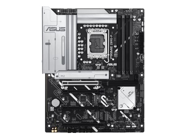 ASUS PRIME Z890-P - Hovedkort - micro ATX - LGA1851-sokkel - Z890 Chipset - USB-C 3.2 Gen 2x2, USB 3.2 Gen 2, USB 3.2 Gen 1, USB-C 3.2 Gen 1 - 2.5 Gi