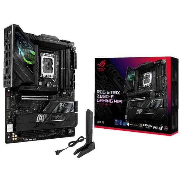Moderkort - ASUS - STRIX Z890-F GAMING WIFI - Socket 1851 - DDR5 - M.2 PCIe 5.0