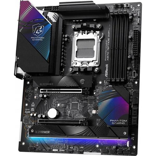Emolevy ASRock X870 Riptide WiFi Intel Wi-Fi 6 AMD AM5 AMD X870