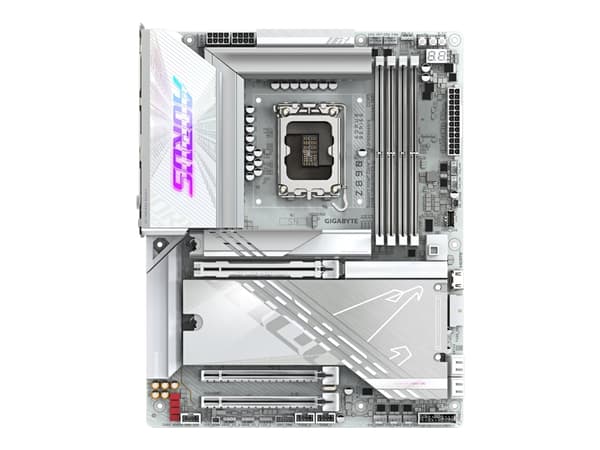 AORUS Z890 PRO ICE - Hovedkort - ATX - LGA1851-sokkel - Z890 Chipset - USB4, USB 3.2 Gen 2, USB 3.2 Gen 1, USB-C 3.2 Gen 2x2 - 5 Gigabit Ethernet, Bl