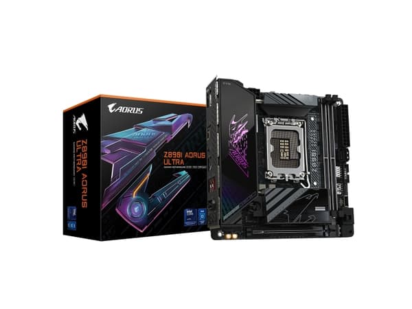 AORUS Z890I ULTRA - Hovedkort - micro ATX - LGA1851-sokkel - Z890 Chipset - USB4, USB-C 3.2 Gen2, USB 3.2 Gen 2, USB 3.2 Gen 1 - 2.5 Gigabit LAN, Wi-