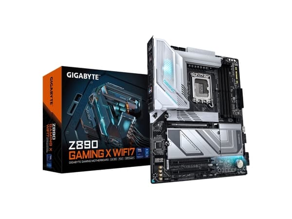 Gigabyte Z890 GAMING X WIFI7 - Hovedkort - ATX - LGA1851-sokkel - Z890 Chipset - USB4, USB-C 3.2 Gen2, USB 3.2 Gen 2, USB 3.2 Gen 1 - 2.5 Gigabit LAN