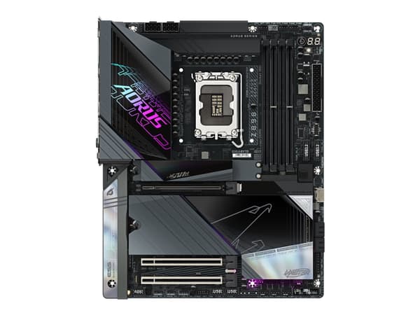 AORUS Z890 MASTER - Hovedkort - ATX - LGA1851-sokkel - Z890 Chipset - USB-C 3.2 Gen 2x2, USB 3.2 Gen 1, USB 3.2 Gen 2, USB4 - 10 Gigabit LAN, Bluetoo