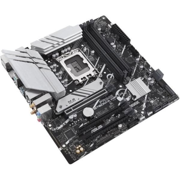 Moderkort - Asus - PRIME B760M-A WIFI D4 - Micro ATX - LGA 1700 - 128 GB RAM DDR4