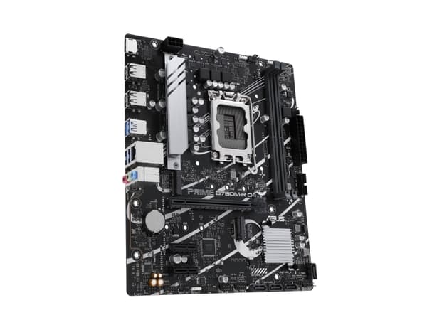 ASUS PRIME B760M-R D4, Intel, LGA 1700, Intel Core i9 14th Gen, Intel Core i3 12th Gen, Intel Core i3 13th Gen, Intel Core i5 12th Gen,..., LGA 1700,