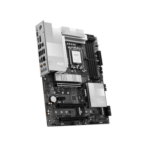 Moderkort - MSI - PRO Z890-P WIFI - Wi-Fi 7, 5G LAN, Thunderbolt 4, PCIe 5.0, silver