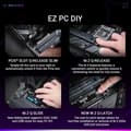 Miniatyrbild 5 av 5: Moderkort - ASUS - STRIX Z890-E GAMING WIFI - Integrerat Wi-Fi - LGA1851 - ATX
