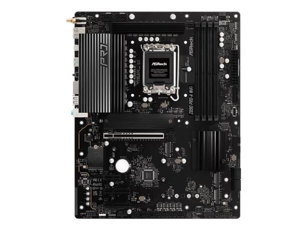 ASRock Z890 PRO-A WiFi - Hovedkort - ATX - LGA1851-sokkel - Z890 Chipset - USB4, USB-C 3.2 Gen 2x2, USB 3.2 Gen 2, USB 3.2 Gen 1 - 2.5 Gigabit LAN, B