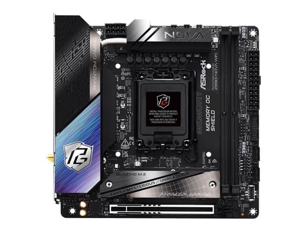 ASRock Phantom Gaming Z890I NOVA WIFI - Hovedkort - mini ATX - LGA1700-sokkel - Z890 Chipset - USB4, USB 3.2 Gen 2, USB 3.2 Gen 1 - 5 Gigabit Etherne
