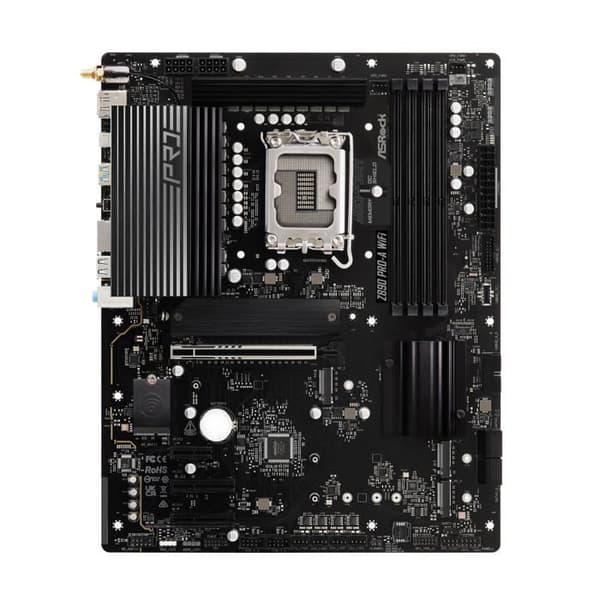Moderkort - ASROCK - Z890 PRO-A WIFI - Chipset Z890 - Sockel LGA1851 - DDR5