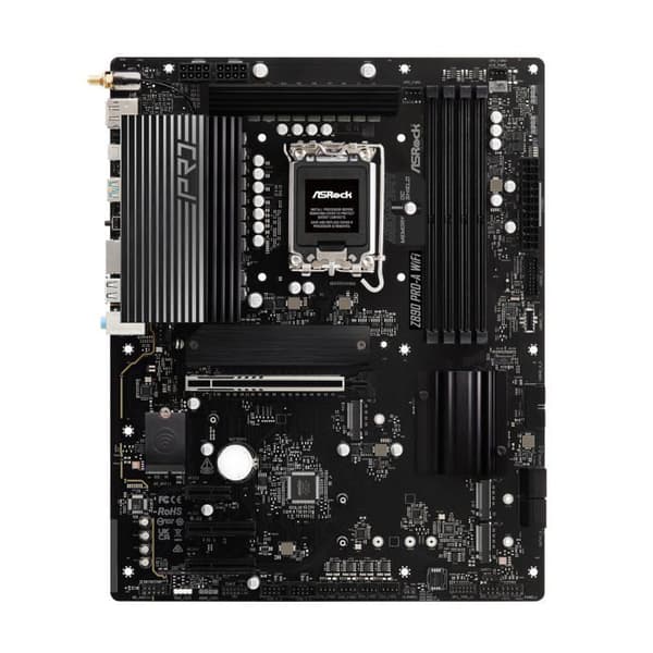 Moderkort - ASROCK - Z890 PRO-A WIFI - Chipset Z890 - Sockel LGA1851 - DDR5
