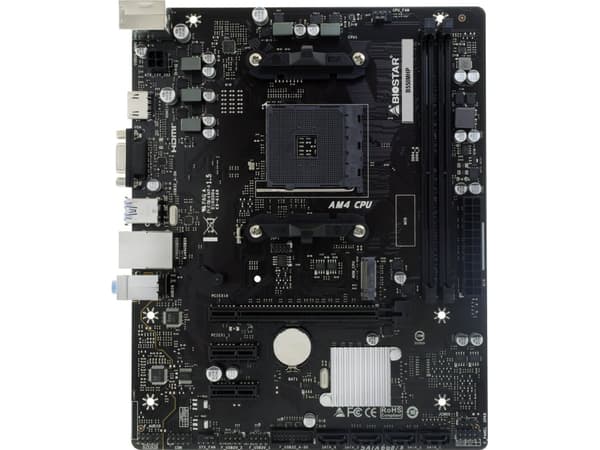 Biostar B550MHP, AMD, AM4, AMD Ryzen 3000 Series, AMD Ryzen 4000 Series, AMD Ryzen 5000 Series, AM4, DDR4-SDRAM, 64 GB
