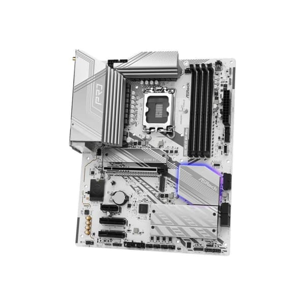 Moderkort ASRock Z890 Pro RS WiFi White LGA 1851 Intel Z890