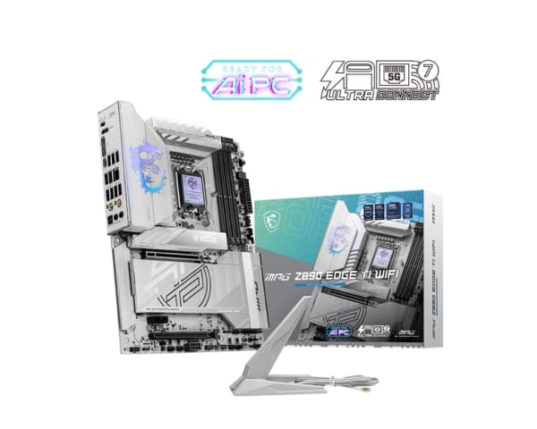 MSI MPG Z890 EDGE TI WIFI, Intel, LGA 1851 (Socket V1), Intel Core Ultra (Series 2), Intel LGA1851, 256 GB, DDR5-SDRAM