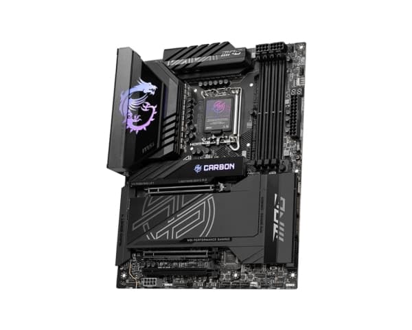 MSI MPG Z890 Carbon WiFi - Hovedkort - ATX - LGA1851-sokkel - Z890 Chipset - USB4, USB 3.2 Gen 1, USB 3.2 Gen 2, USB-C 3.2 Gen 2x2, USB-C 3.2 Gen2 -