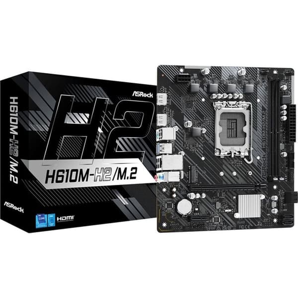 Moderkort ASRock H610M-H2/M.2 LGA 1700 INTEL H610