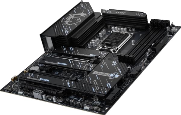 MSI Z890 GAMING PLUS WIFI - Hovedkort - ATX - LGA1851-sokkel - Z890 Chipset - USB-C 3.2 Gen 2x2, USB-C 3.2 Gen2, USB 3.2 Gen 1, USB 3.2 Gen 2 - 5 Gig