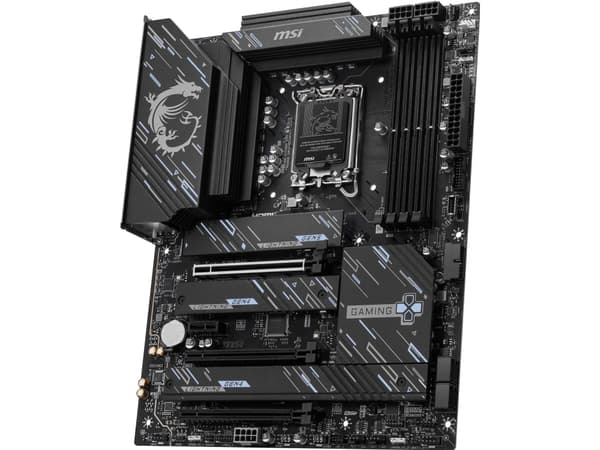 MSI Z890 GAMING PLUS WIFI - Hovedkort - ATX - LGA1851-sokkel - Z890 Chipset - USB-C 3.2 Gen 2x2, USB-C 3.2 Gen2, USB 3.2 Gen 1, USB 3.2 Gen 2 - 5 Gig
