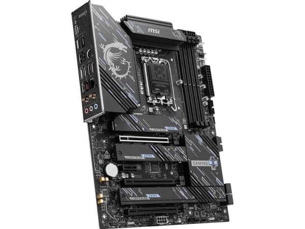 MSI Z890 GAMING PLUS WIFI - Hovedkort - ATX - LGA1851-sokkel - Z890 Chipset - USB-C 3.2 Gen 2x2, USB-C 3.2 Gen2, USB 3.2 Gen 1, USB 3.2 Gen 2 - 5 Gig