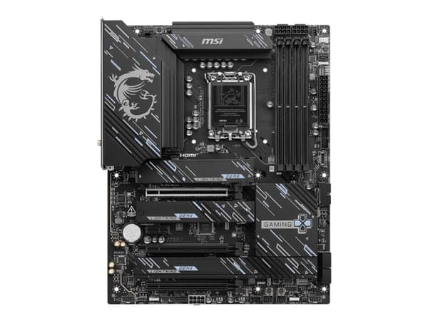 MSI Z890 GAMING PLUS WIFI - Hovedkort - ATX - LGA1851-sokkel - Z890 Chipset - USB-C 3.2 Gen 2x2, USB-C 3.2 Gen2, USB 3.2 Gen 1, USB 3.2 Gen 2 - 5 Gig