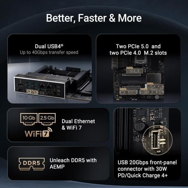 Moderkort - ASUS - PROART X870E-CREATOR WIFI