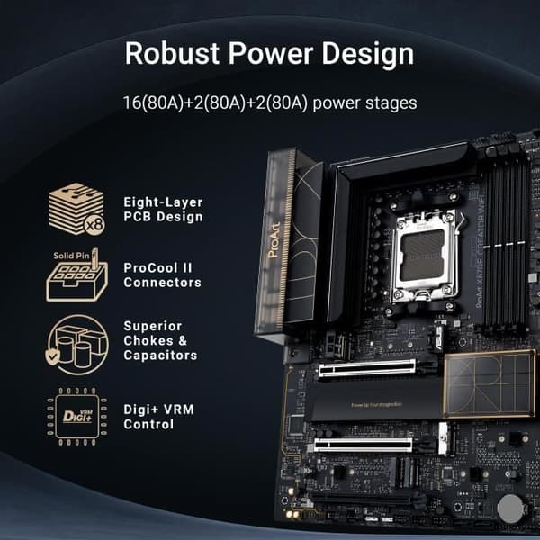 Moderkort - ASUS - PROART X870E-CREATOR WIFI