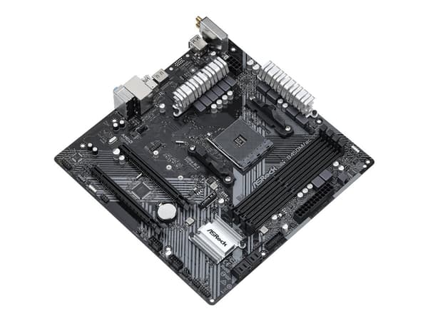Asrock B450M/ac R2.0, AMD, Socket AM4, AMD Ryzen 2000-serien, AMD Ryzen 3000-serien, AMD Ryzen 4000-serien, AMD Ryzen 5000-serien, Socket AM4, DDR4-S