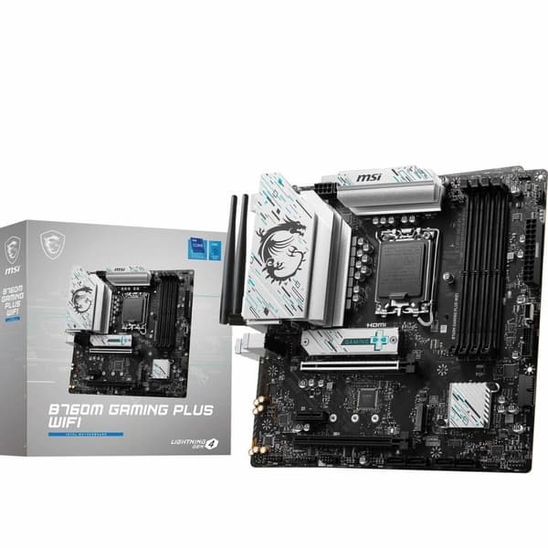 Emolevy MSI B760M GAMING PLUS WIFI Intel B760 LGA 1700