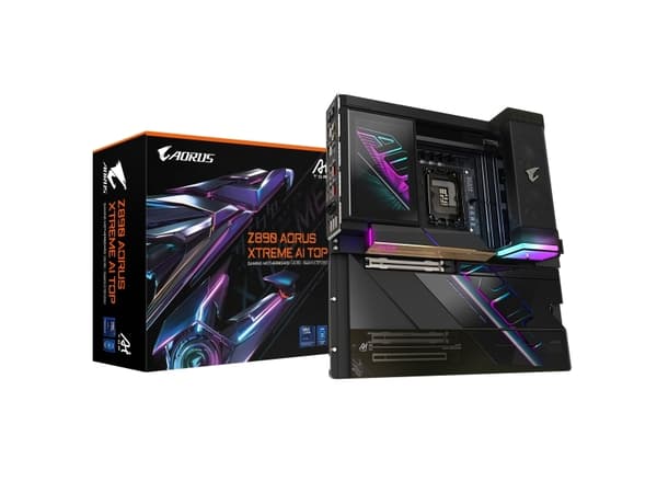 AORUS Z890 A XTREME AI TOP - Hovedkort - utvidet ATX (E-ATX) - LGA1851-sokkel - Z890 Chipset - USB4, USB 3.2 Gen 2, USB 3.2 Gen 1, USB-C 3.2 Gen 2x2