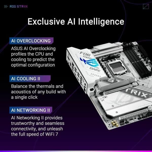 Moderkort Asus STRIX X870-A GAMING WIFI AMD AMD AM5