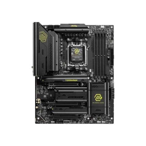 Moderkort - MSI - MAG X870 TOMAHAWK WIFI - Wi-Fi 7, 5G LAN, USB 40 Gb/s, PCIe 5.0, AMD Ryzen 9000