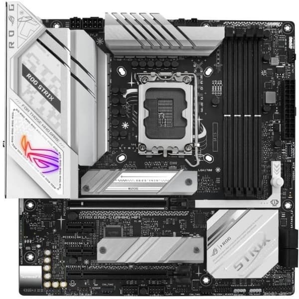Moderkort - ASUS - ROG STRIX B760-G - Sockel LGA1200 - WiFi 6 - Bluetooth 5.1