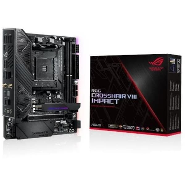 Moderkort - ASUS - Crosshair VIII Impact - AM4 - Mini DTX - AMD X570
