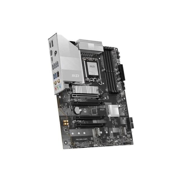 Moderkort - MSI - PRO Z890-S WIFI - Wi-Fi 7, 5G LAN, Thunderbolt 4, PCIe 5.0, silver