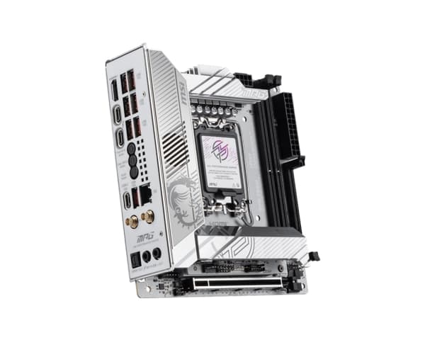 MSI MPG Z890I EDGE TI WIFI, Intel, LGA 1851 (Socket V1), Intel Core Ultra (Series 2), Intel LGA1851, 128 GB, DDR5-SDRAM