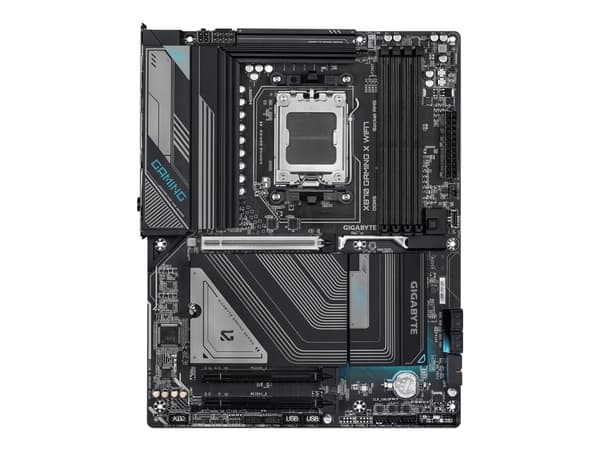 Gigabyte X870 GAMING X WIFI7 - Hovedkort - ATX - Socket AM5 - AMD X870 Chipset - USB-C 3.2 Gen 2x2, USB4, USB 3.2 Gen 1, USB 3.2 Gen 2 - 2.5 Gigabit